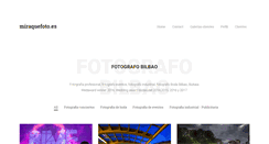 Desktop Screenshot of miraquefoto.es
